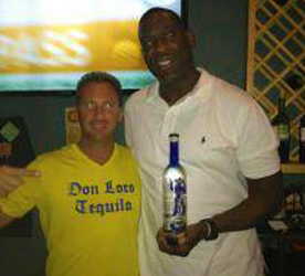 NBA Super Star Shawn Kemp is down with Don Loco Tequila!